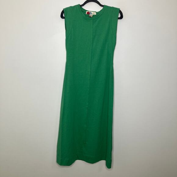 Free People Dresses & Skirts - NWT FREE PEOPLE BEACH Simone Midi Dress Green Putt Putt XSmall XS